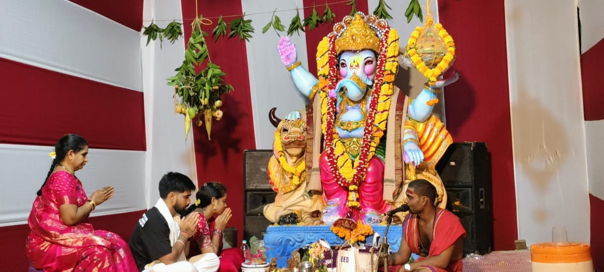 Razole Taluka Ganesh Nimajjanam